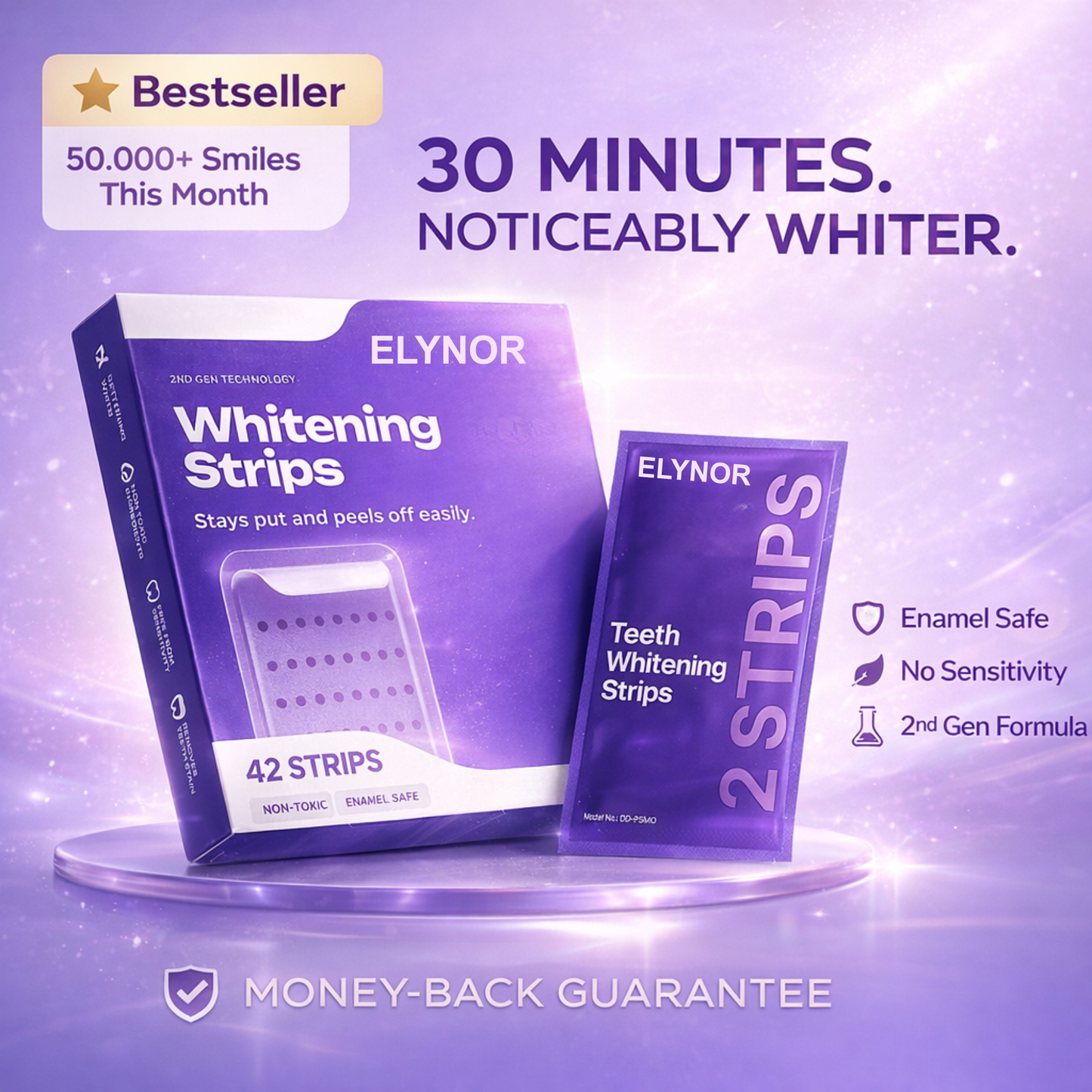 Purple Whitening Strips
