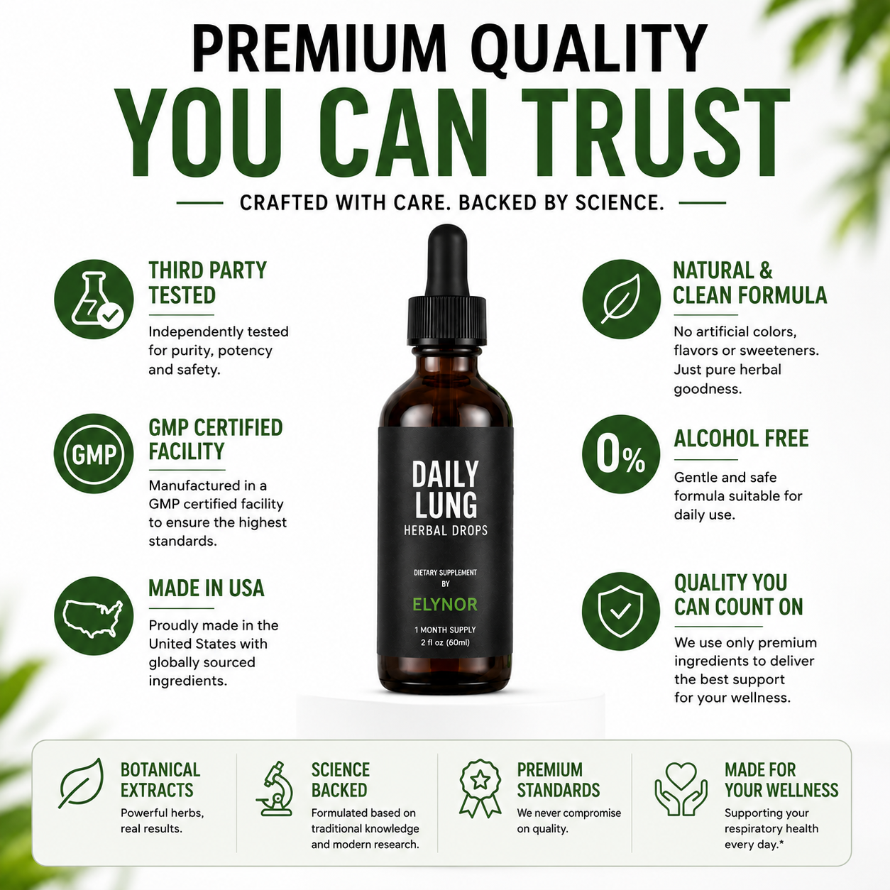 Daily Lung Herbal Drops